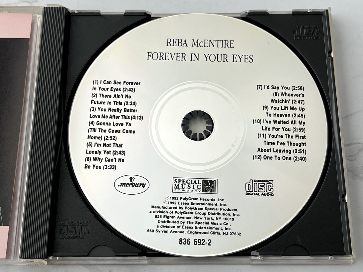 Reba McEntire – Forever In Your Eyes (1992) [ORIGINAL USA PRESS]