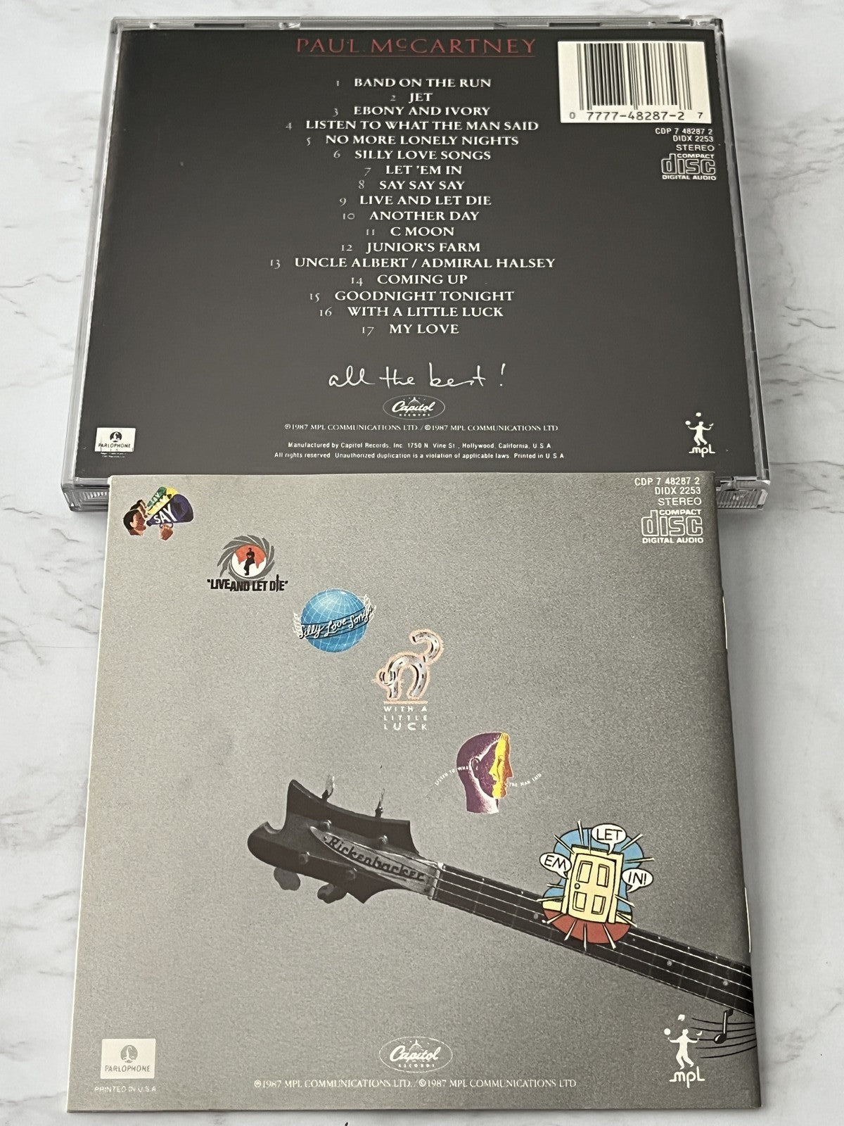 Paul McCartney – All The Best [DADC PRESS]