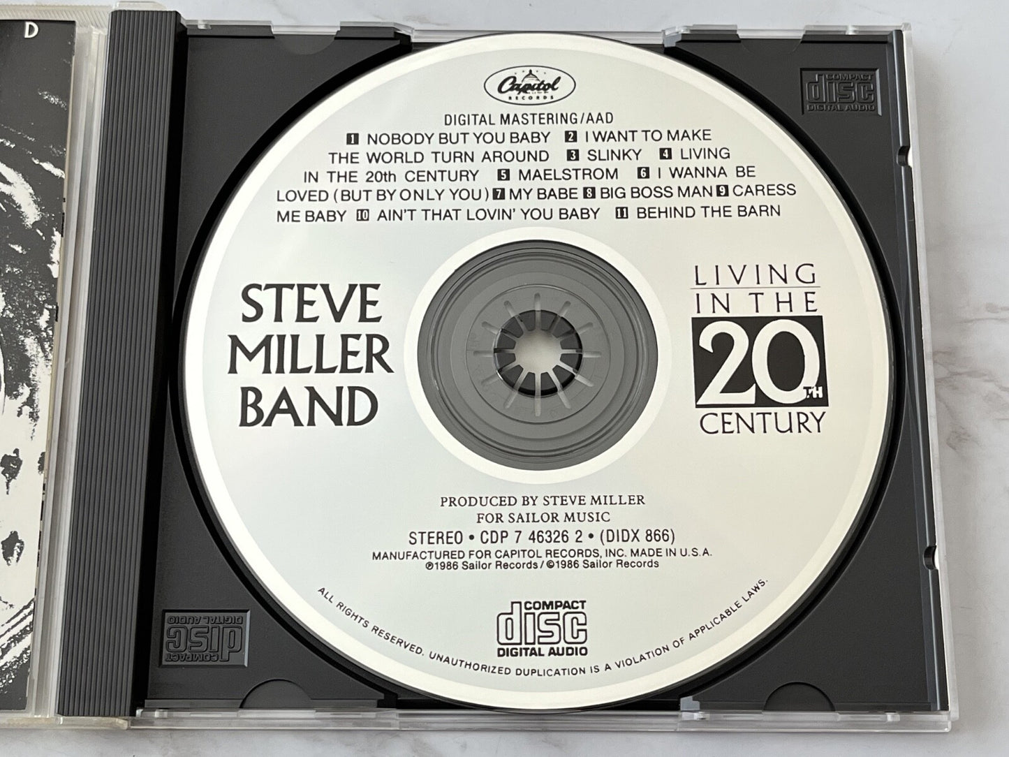 Steve Miller Band – The Steve Miller Band Living In The 20th Century [DADC PRESS]