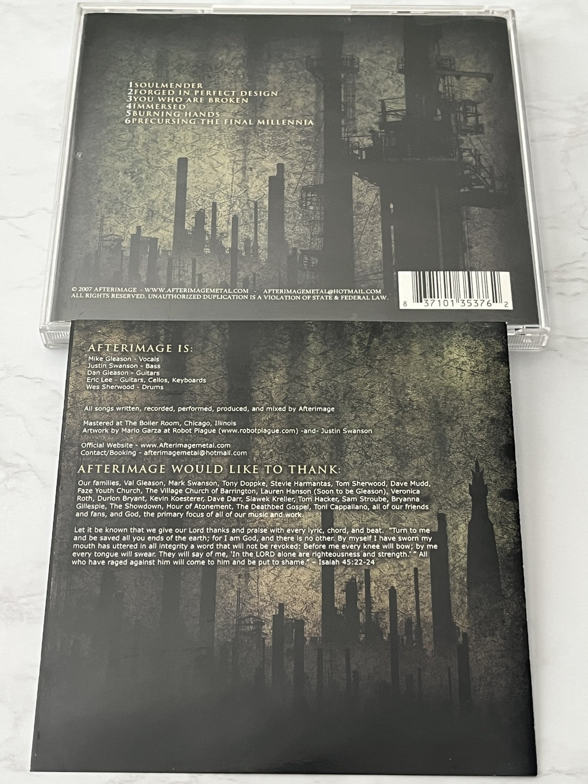Afterimage – Codex Triumph In The Eschaton (EP) (2007) [ORIGINAL USA PRESS]