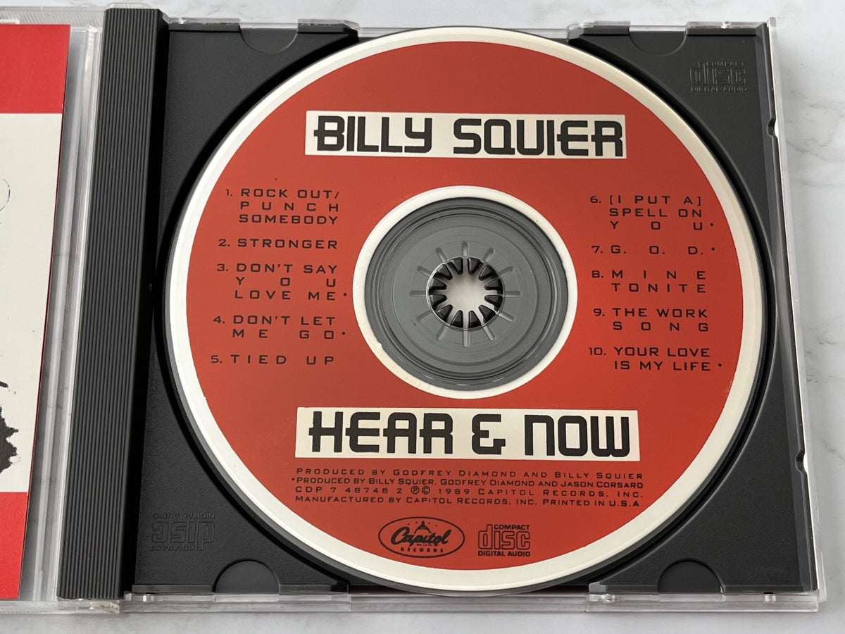 Billy Squier – Hear & Now (1989) [ORIGINAL USA PRESS]