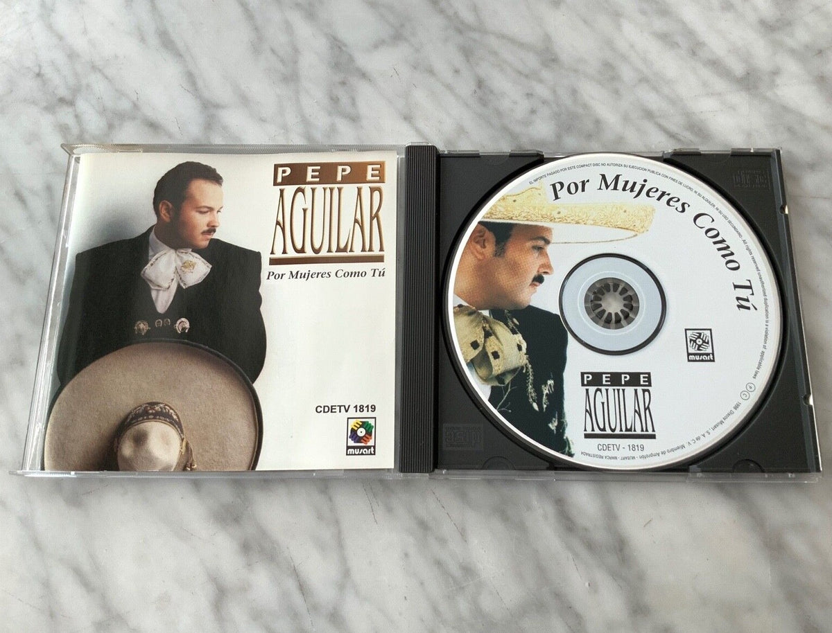 Pepe Aguilar – Por Mujeres Como Tu (1998) [ORIGINAL MEXICO PRESS]