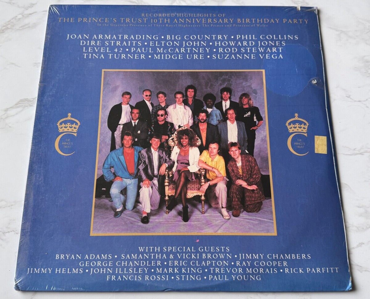 The Prince's Trust 10th Anniversary Birthday Party LP SEALED! 1987 McCartney NEW