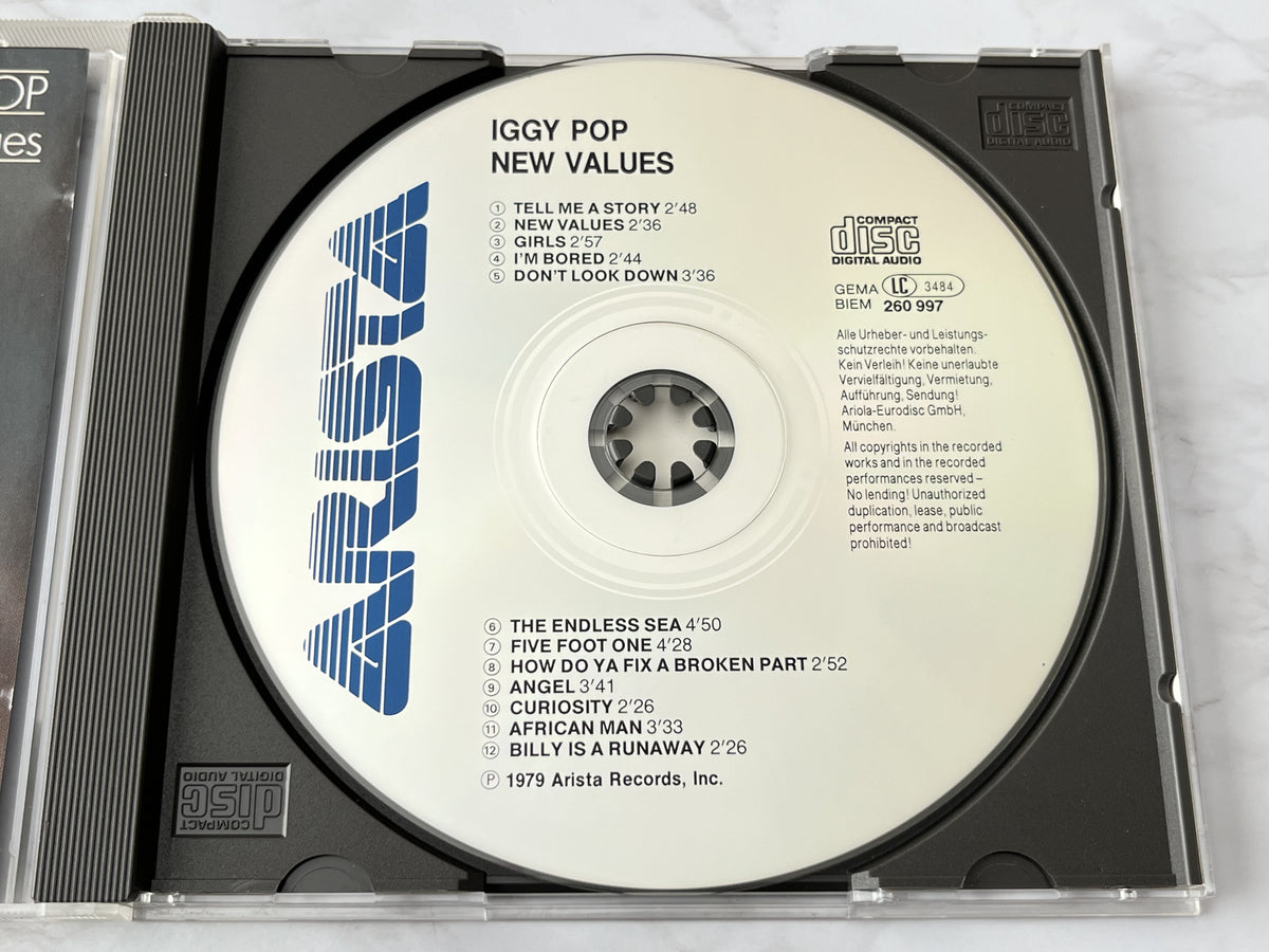 Iggy Pop – New Values (1990) [W GERMANY TARGET ERA]