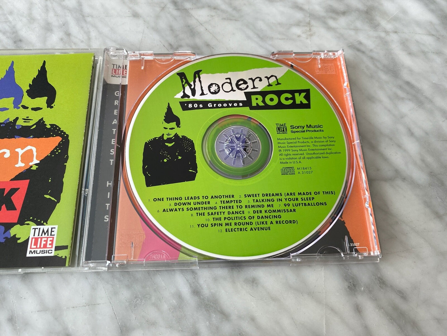 Time Life Modern Rock '80s Grooves (1999)