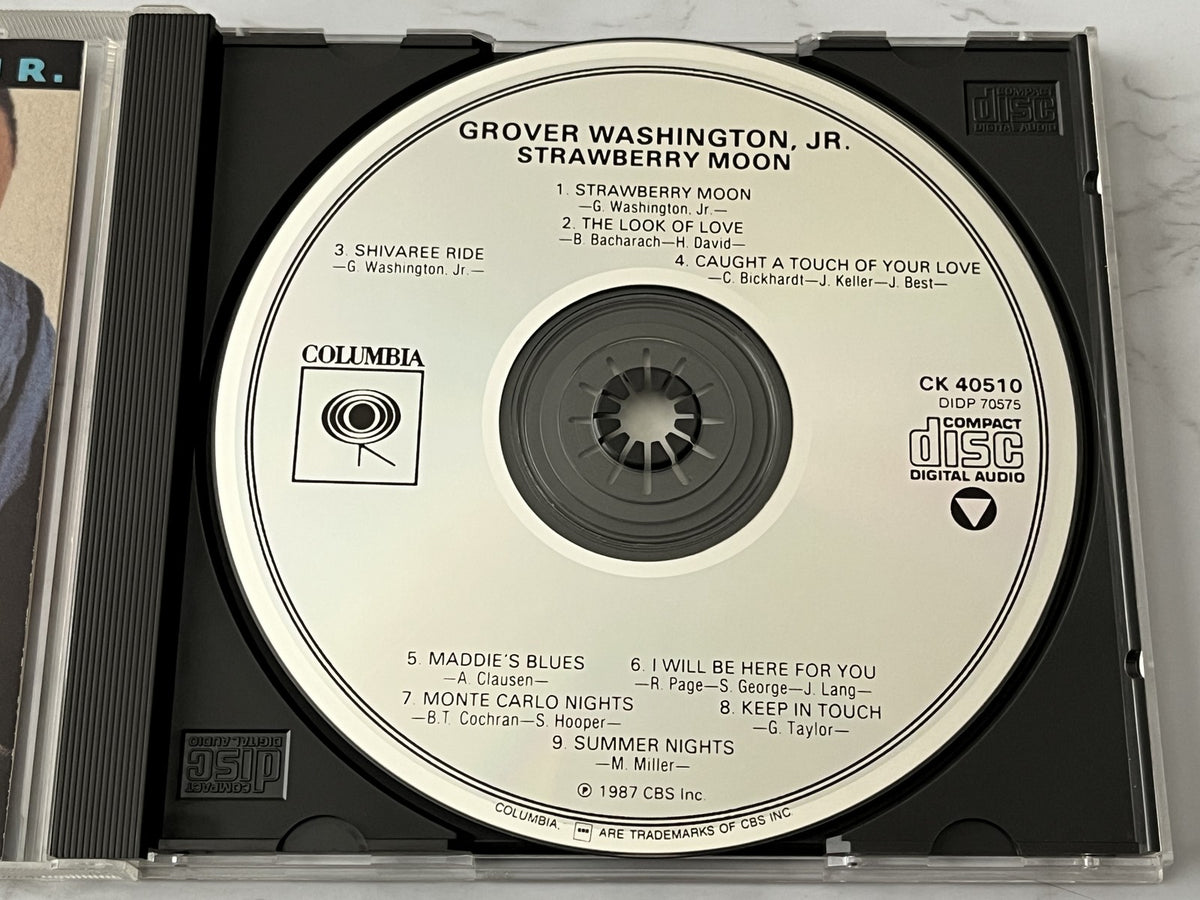 Grover Washington, Jr. – Strawberry Moon (1987) [DADC PRESS]