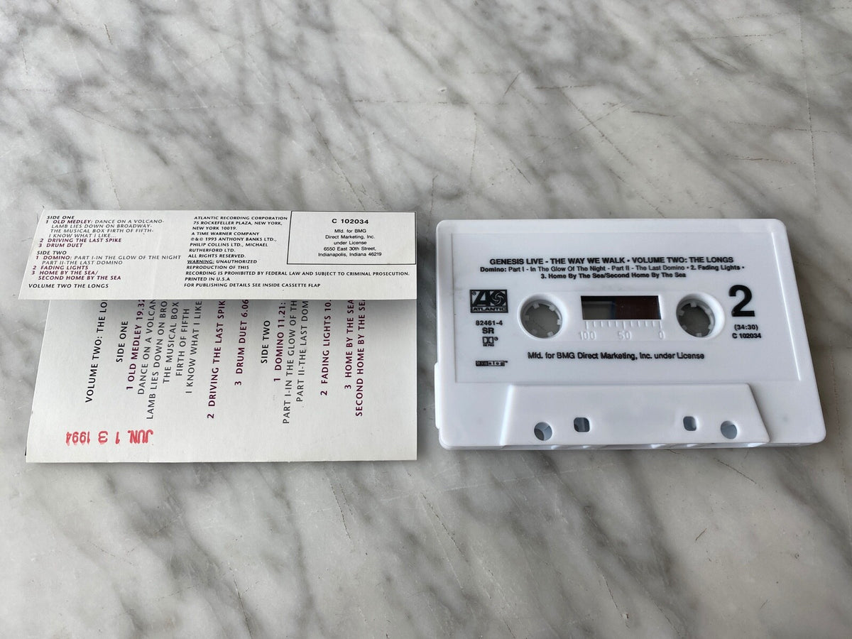 Genesis – Live The Way We Walk Vol. 2 (1993)