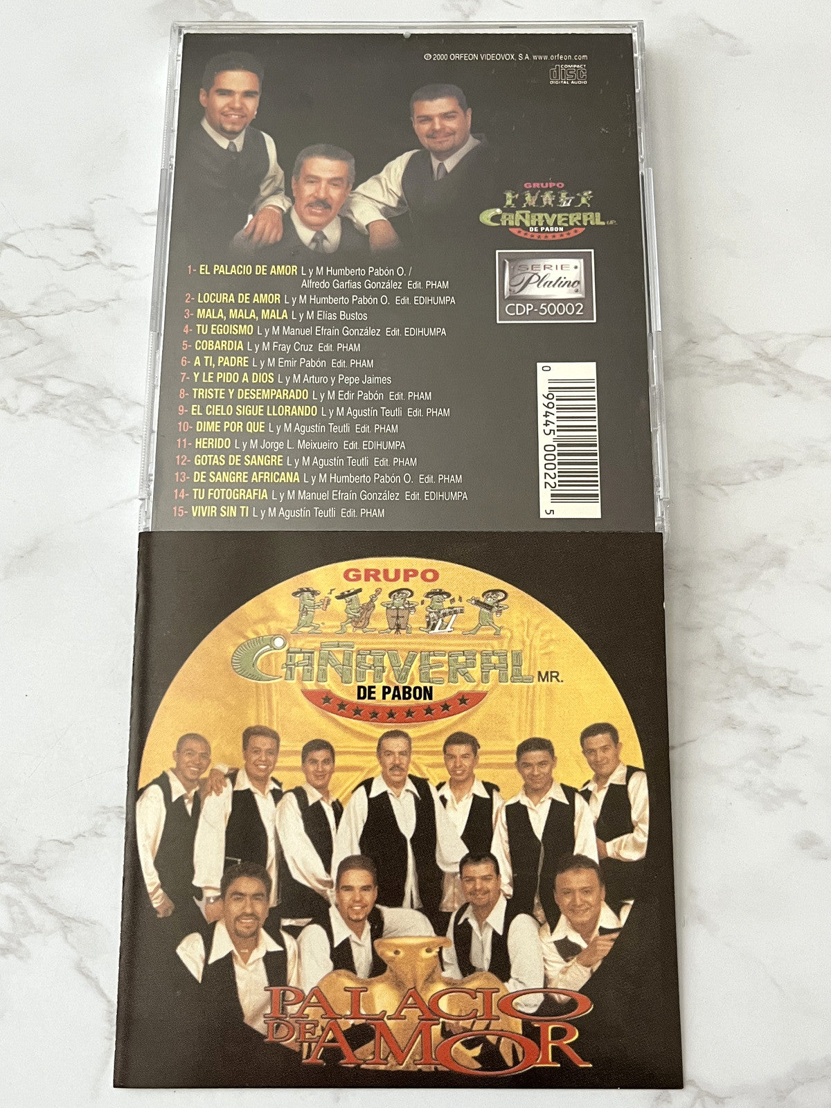 Grupo Cañaveral De Pabon – Palacio De Amor (2000) [ORIGINAL USA PRESS]