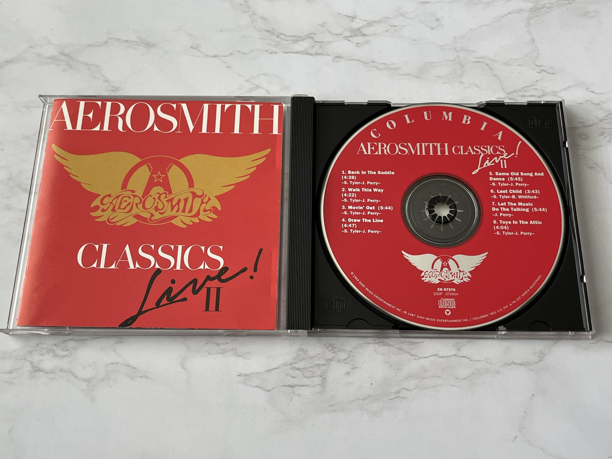 Aerosmith – Classics Live II (1987) [ORIGINAL USA PRESS]