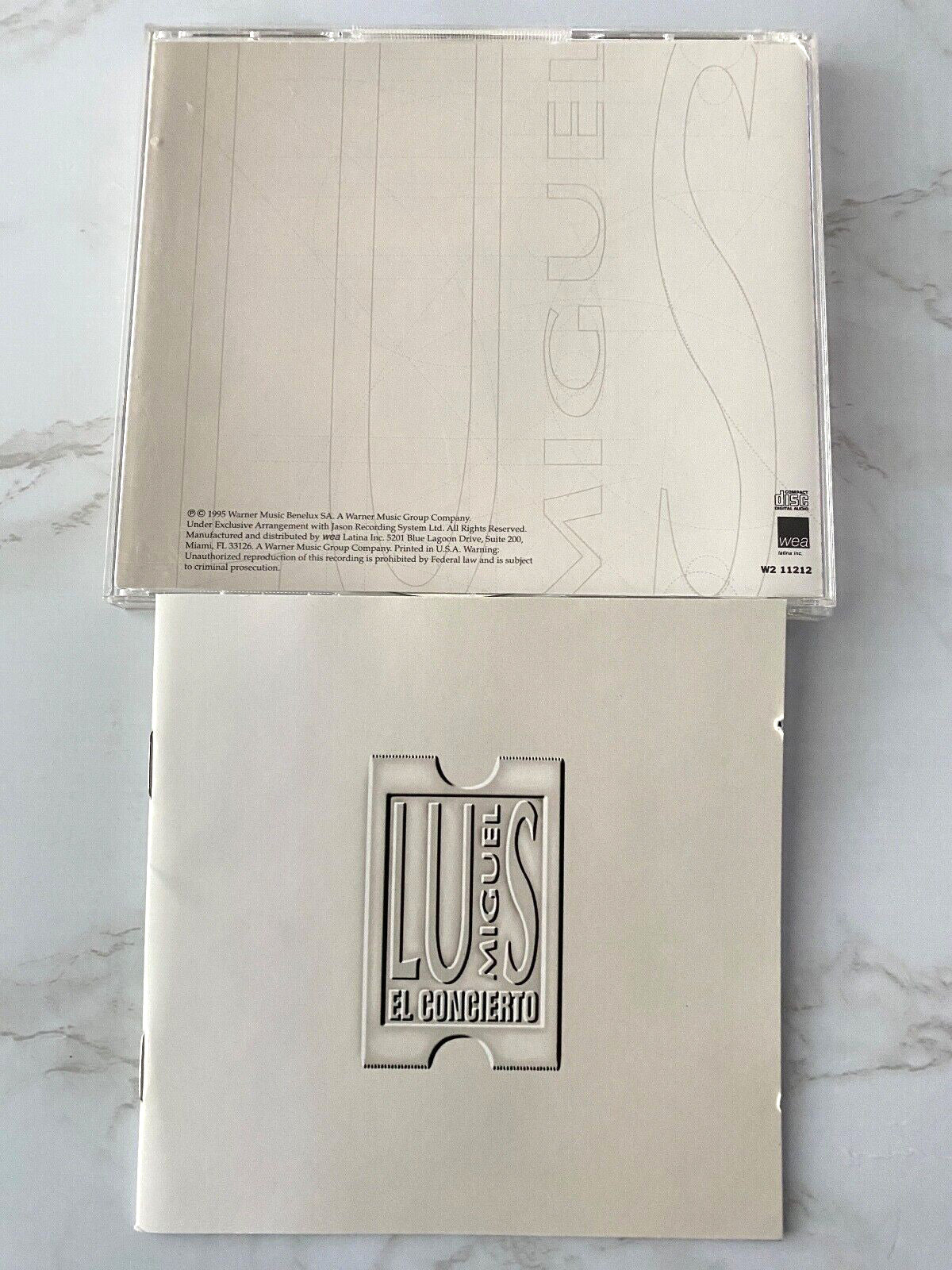 Luis Miguel – En Concierto (1995) [ORIGINAL USA PRESS]