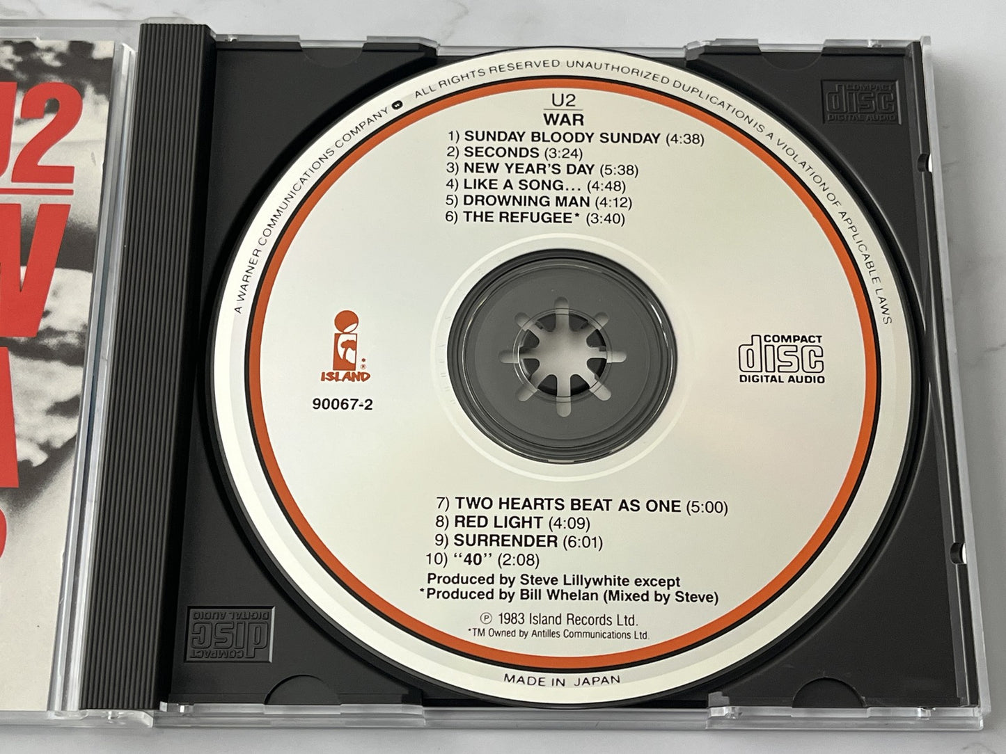 U2 – War [JAPAN TARGET ERA]