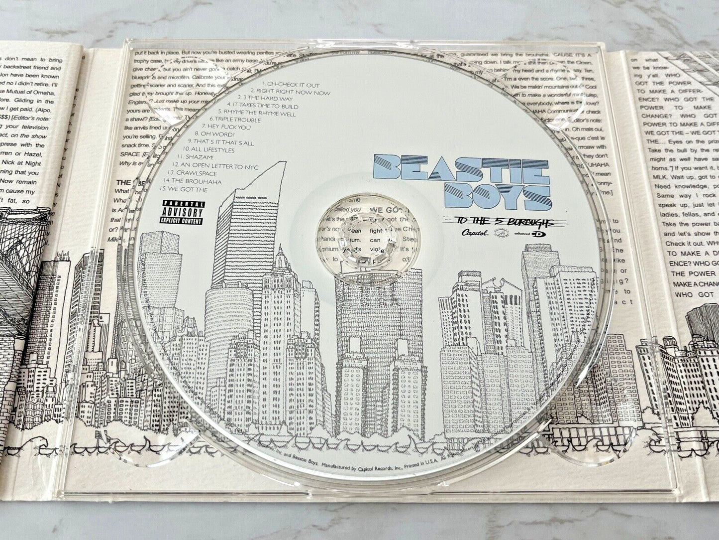 Beastie Boys – To The 5 Boroughs (Digipak) (2004) [ORIGINAL USA PRESS]