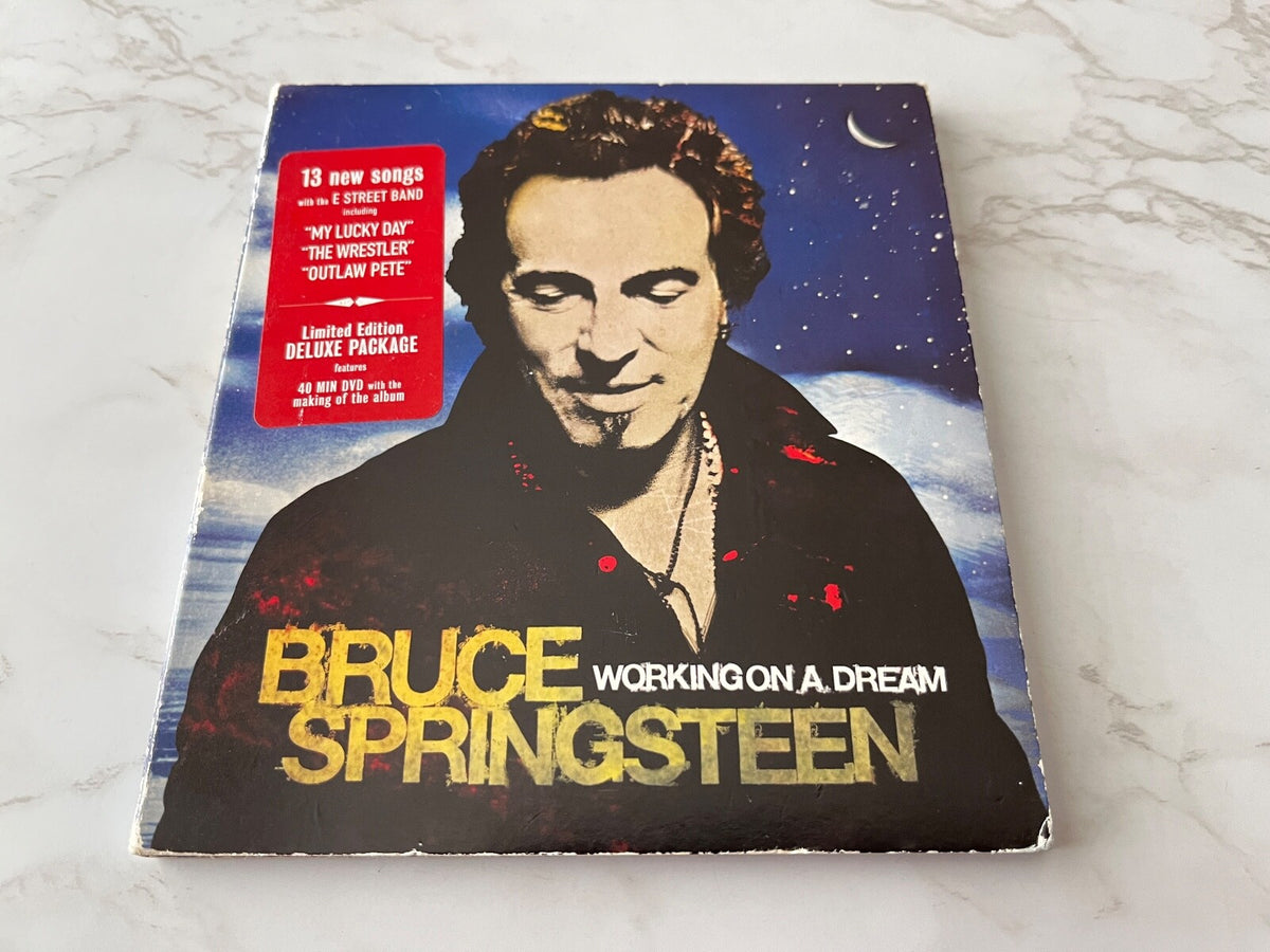 Bruce Springsteen – Working On A Dream (Deluxe Edition, Digipak, CD/DVD) (2009) [UK PRESS]