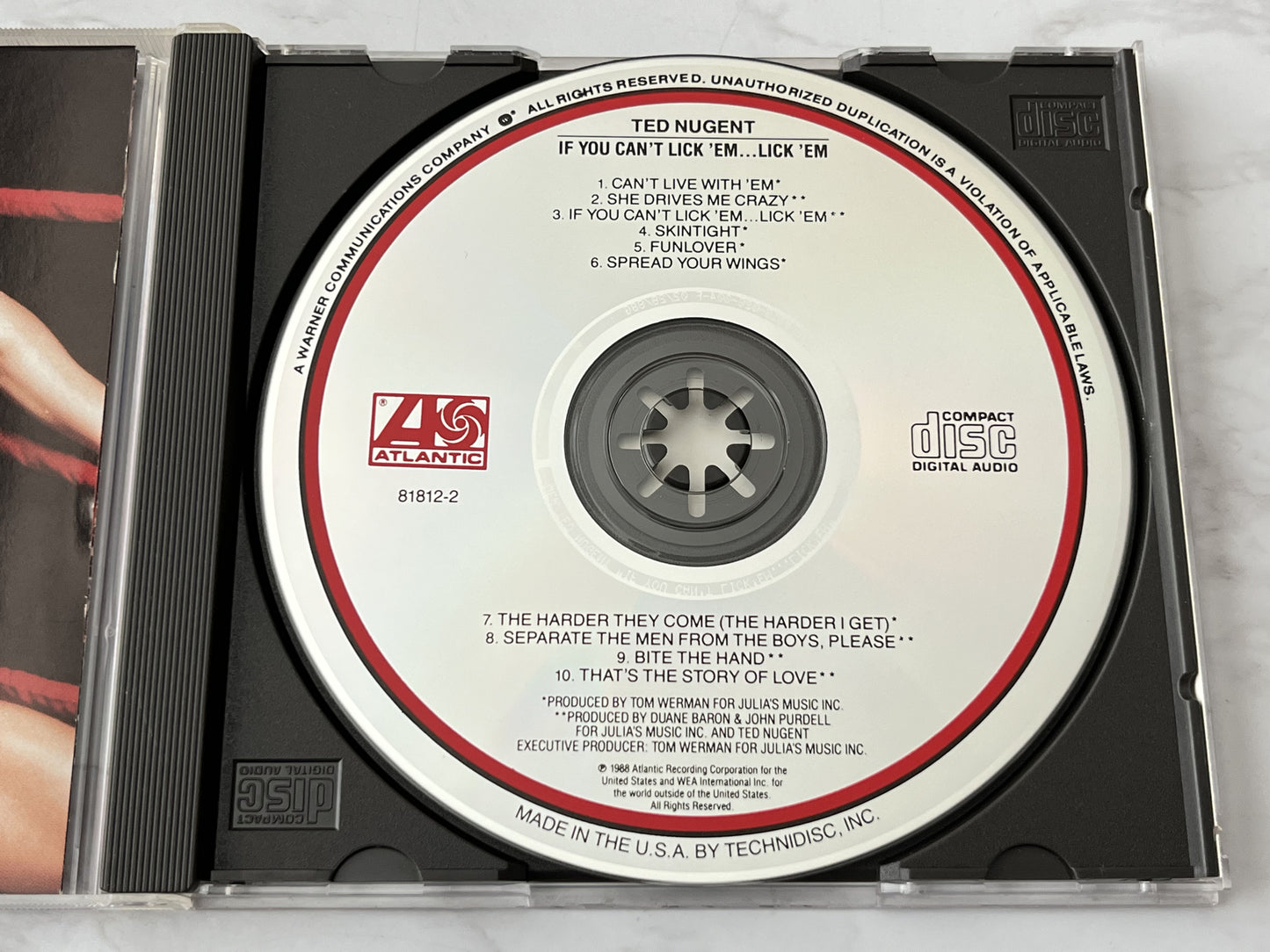 Ted Nugent – If You Can't Lick 'Em Lick 'Em (1988)