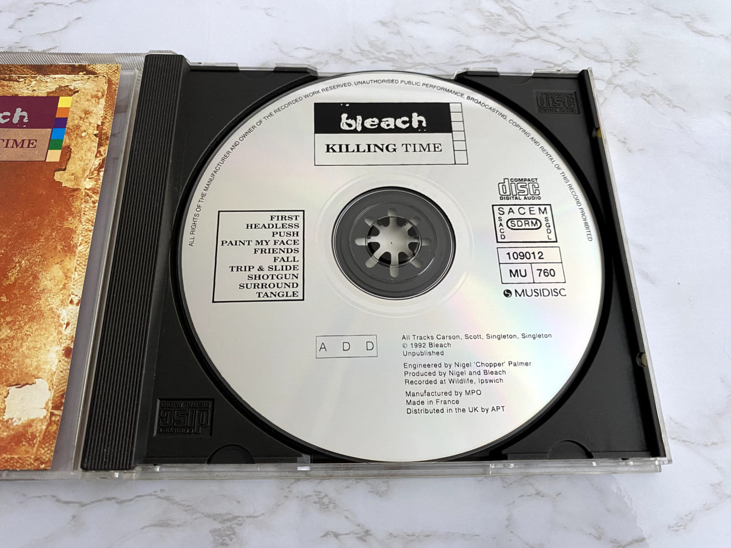 Bleach – Killing Time (1992) [ORIGINAL FRANCE PRESS]