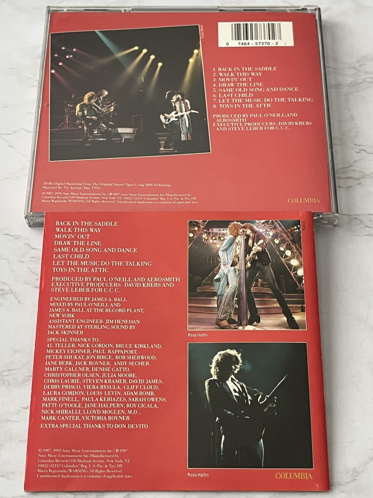 Aerosmith – Classics Live II (1987) [ORIGINAL USA PRESS]