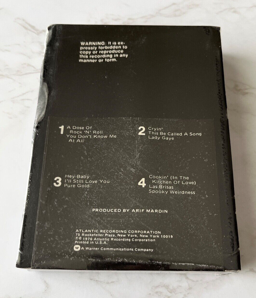 Ringo Starr – Ringo's Rotogravure 8-track Tape (Promo) (1976)