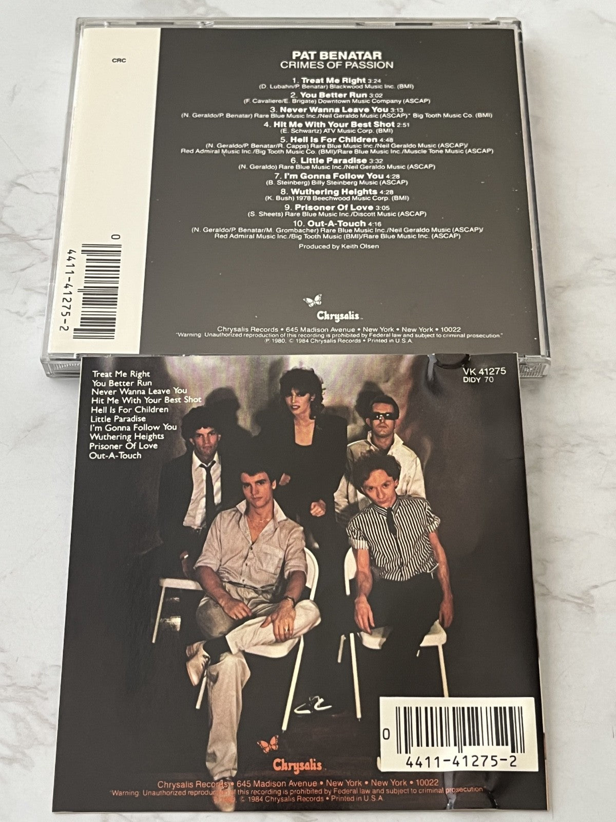 Pat Benatar – Crimes of Passion (1984) [DADC PRESS]