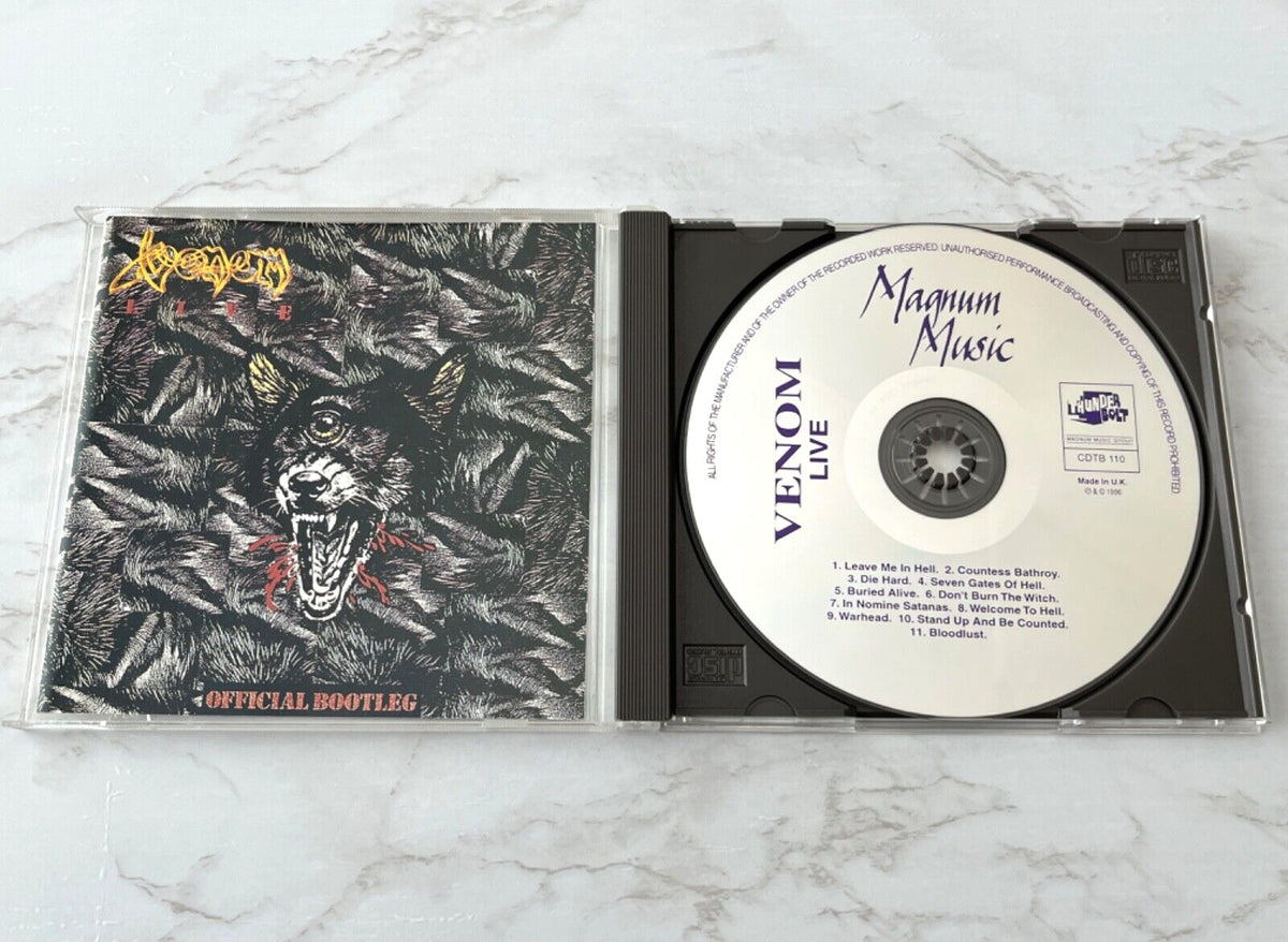 Venom – Live Official Bootleg (1996) [UK PRESS]