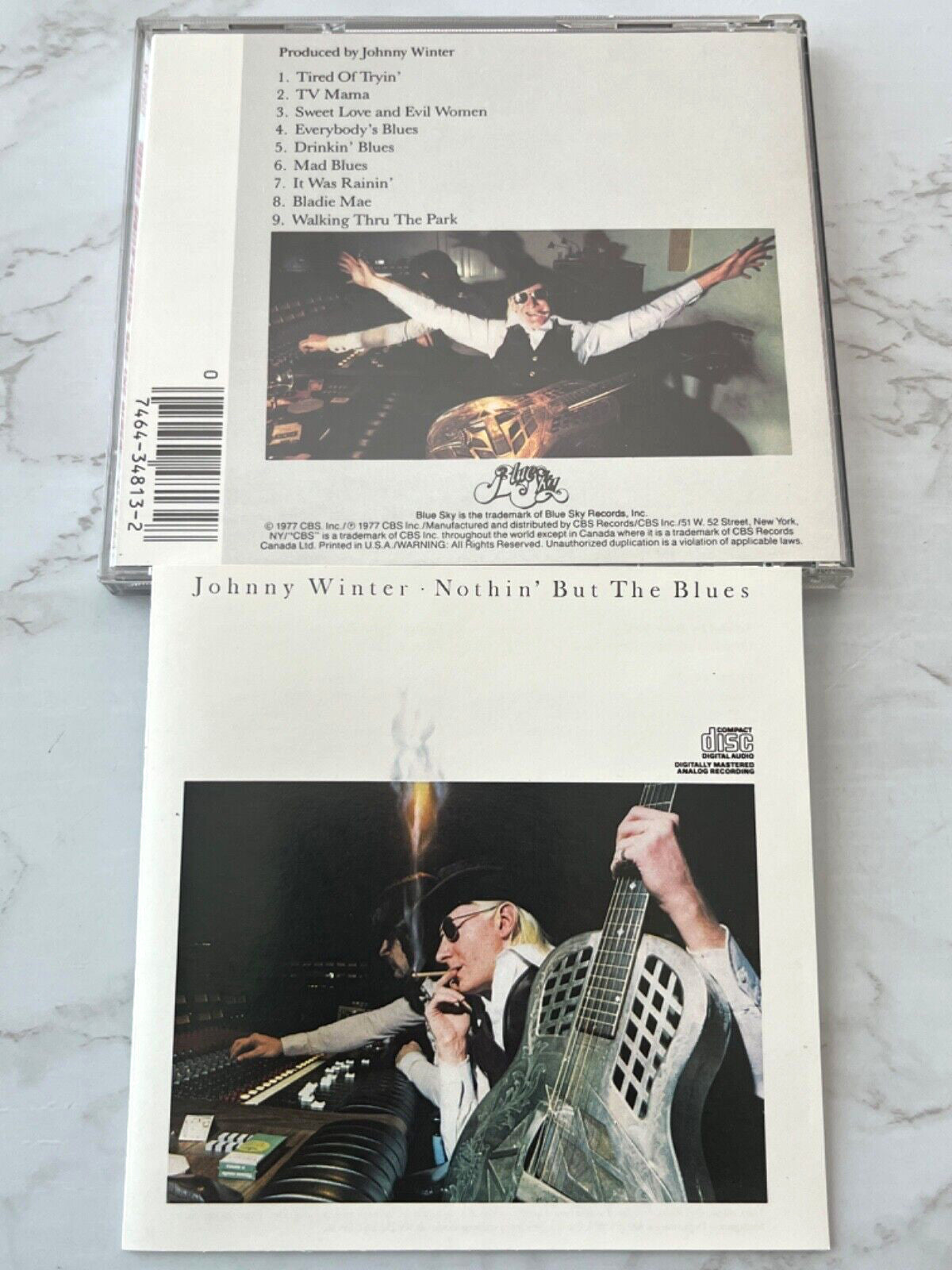 Johnny Winter – Nothin' But The Blues (1986) [DADC PRESS]