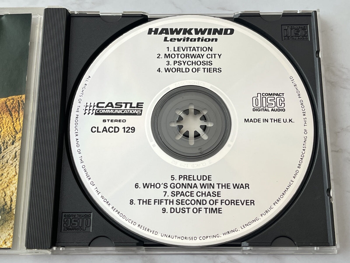 Hawkwind – Levitation (1987) [UK PRESS]