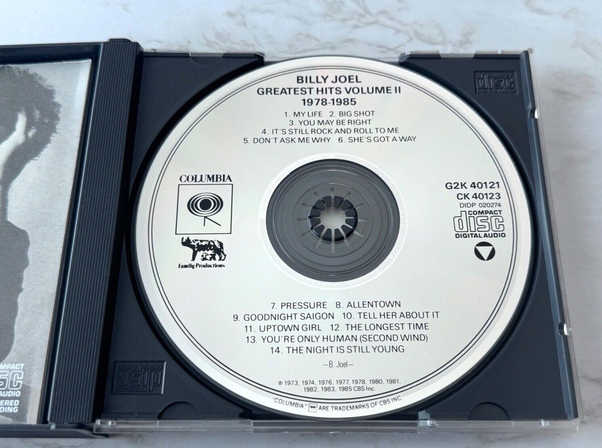 Billy Joel – Greatest Hits Vol. 1 & Vol. 2
