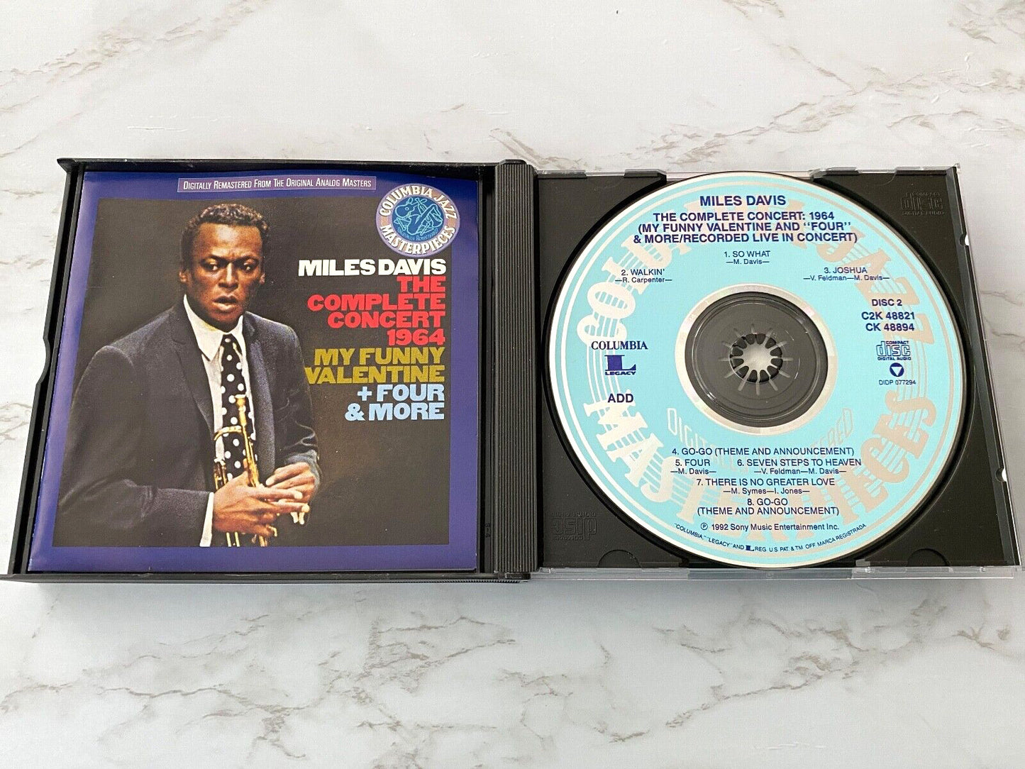 Miles Davis – The Complete Concert 1964 My Funny Valentine (1992) [ORIGINAL USA PRESS]