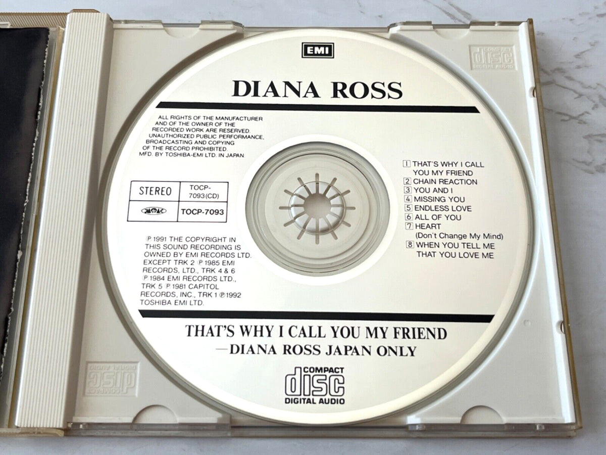 Diana Ross – That's Why I Call You My Friend (1992)
