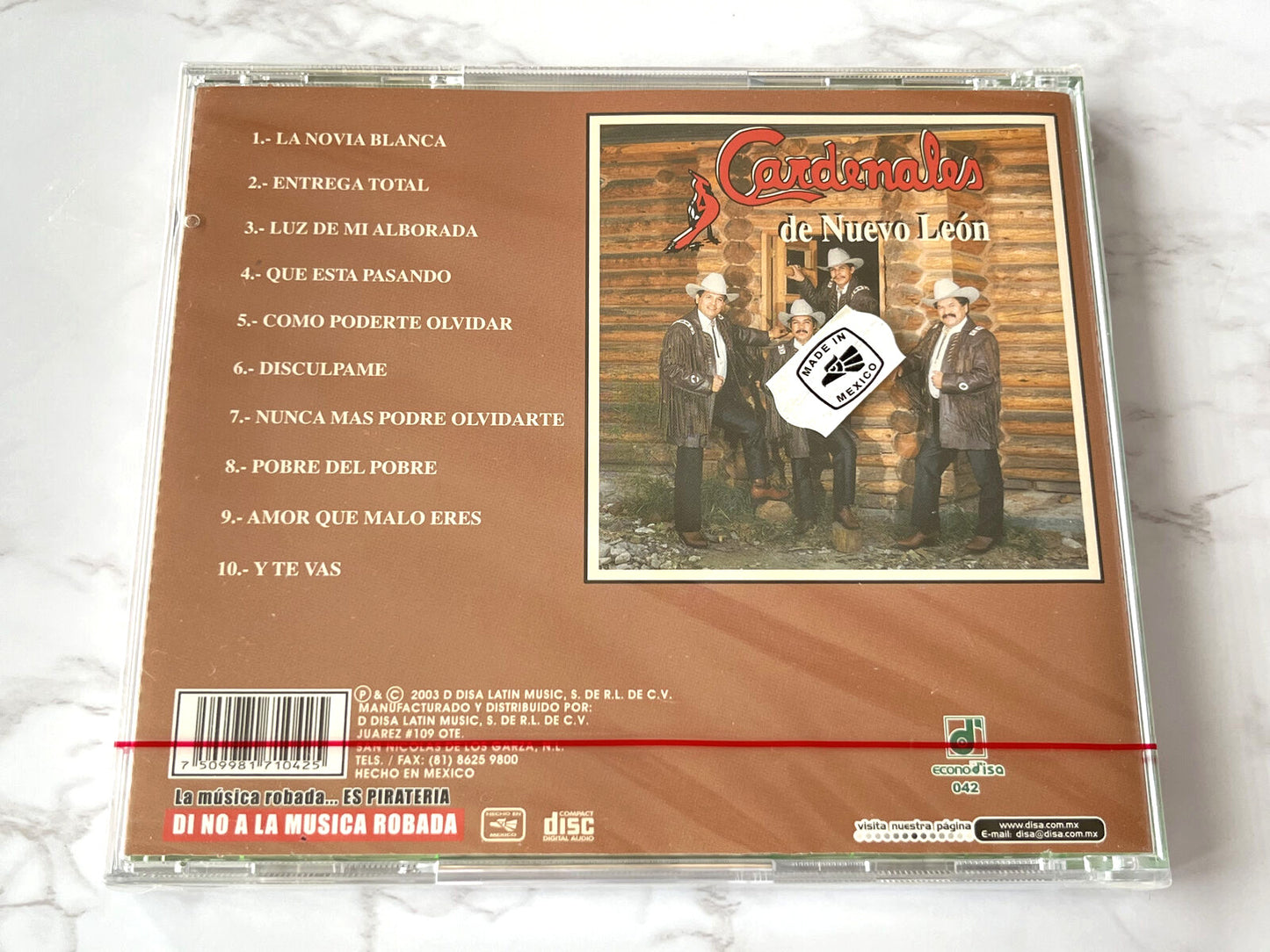 Cardenales De Nuevo Leon – Boleros Para Recordar (2003)