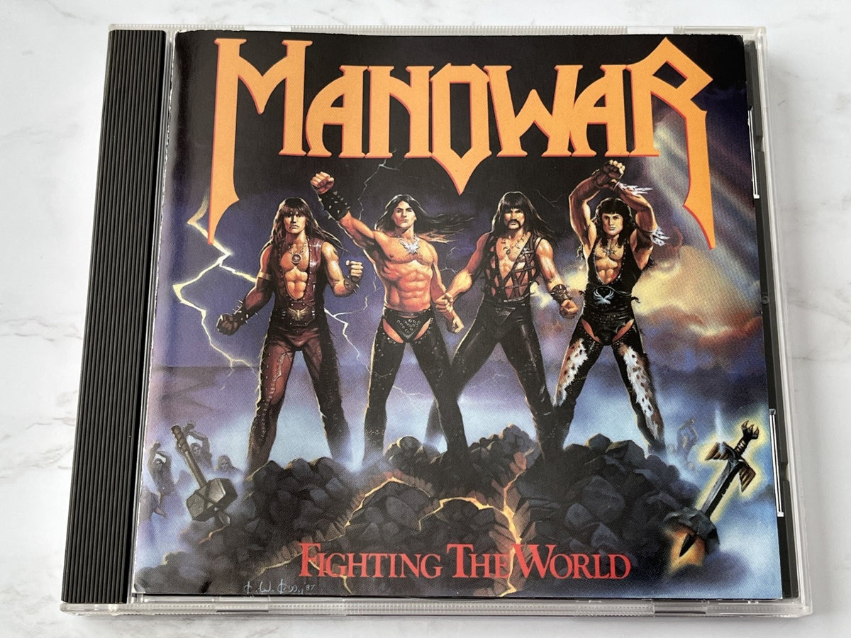 Manowar – Fighting The World (1987) [ORIGINAL USA PRESS]
