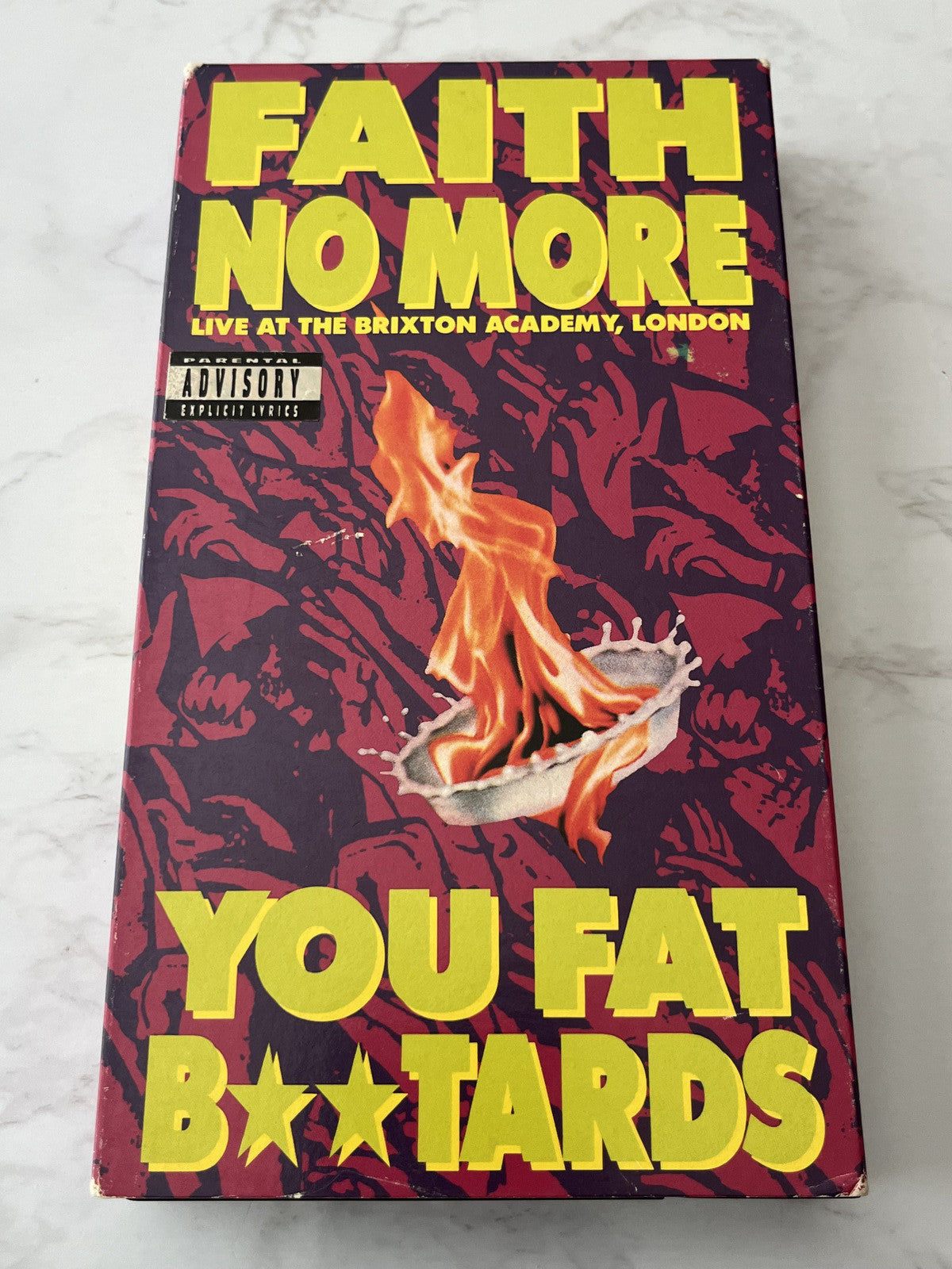 Faith No More You Fat B**tards Live At The Brixton Academy VHS 1990