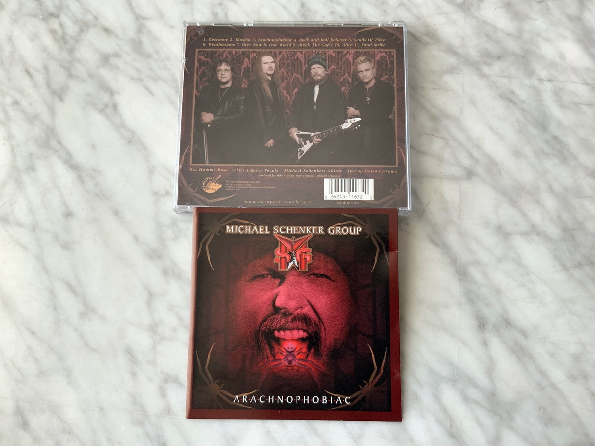The Michael Schenker Group – Arachnophobiac (2003) [ORIGINAL USA PRESS]