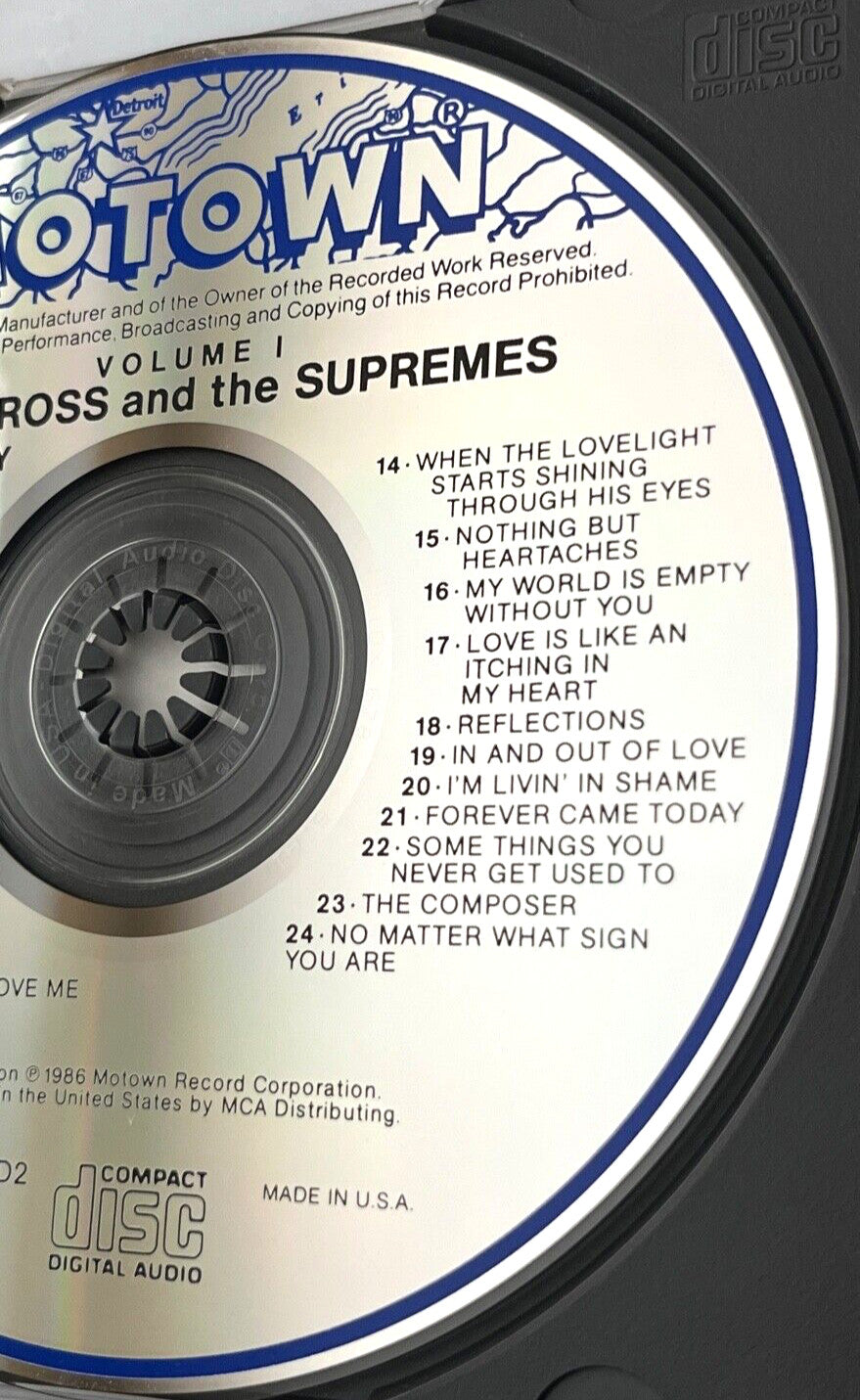 Diana Ross, The Supremes – 25th Anniversary Vol. 1 [DADC PRESS]