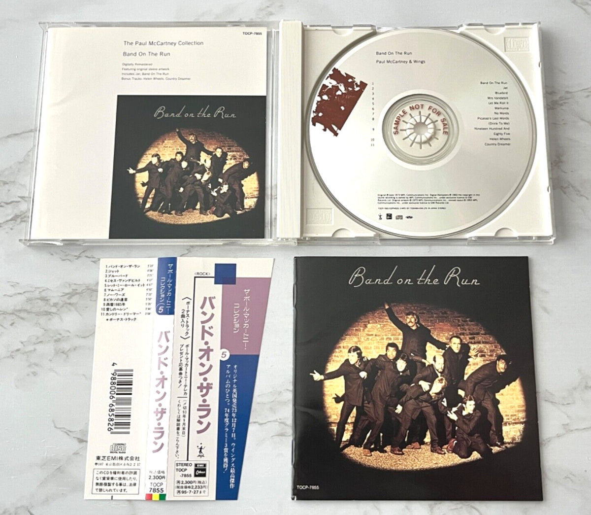Paul McCartney, Wings – & Wings Band On The Run (Promo, OBI) (1993)