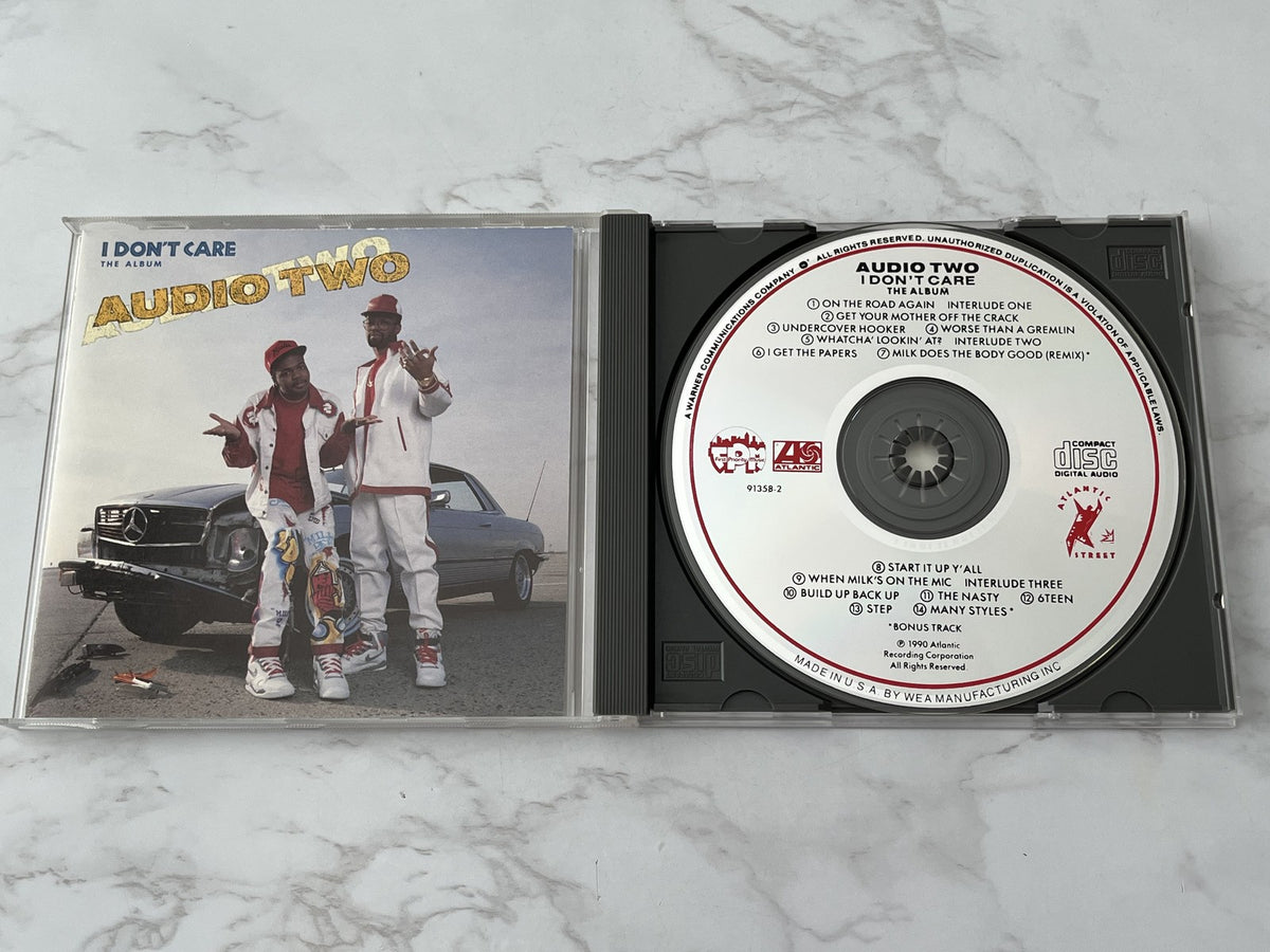 Audio Two – I Dont Care The Album (1990) [ORIGINAL USA PRESS]
