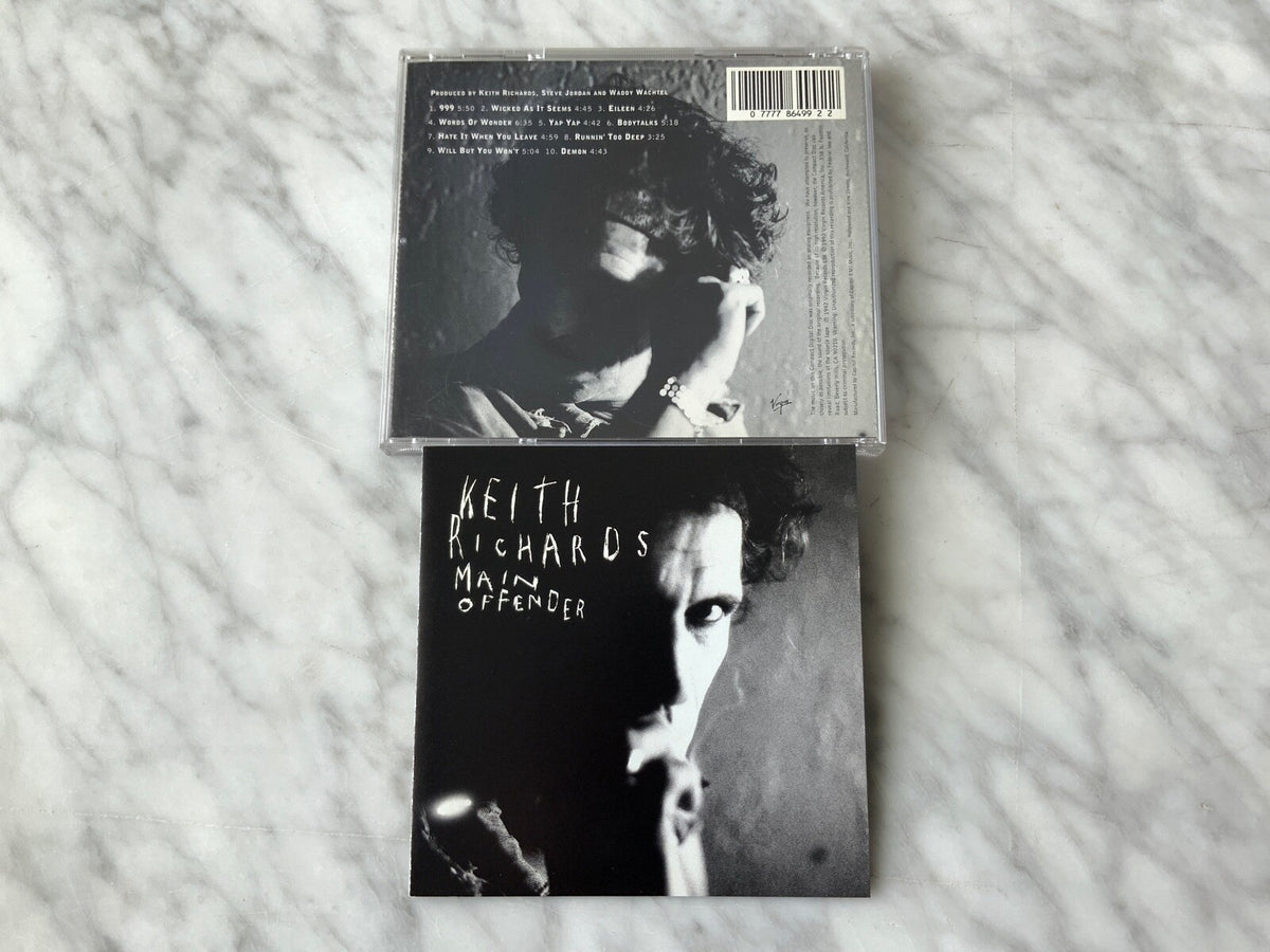 Keith Richards – Main Offender (1992) [ORIGINAL USA PRESS]