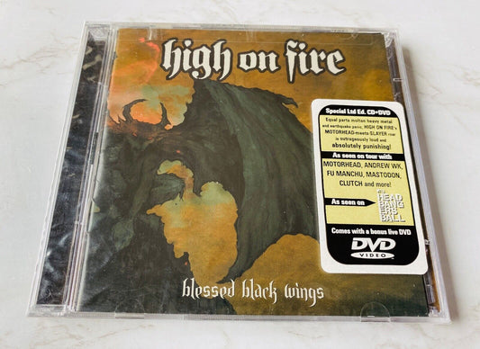 High On Fire – Blessed Black Wings (CD/DVD) (2005)