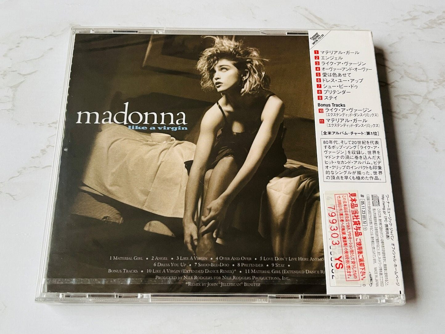 Madonna – Like A Virgin (Promo, OBI) (2005)