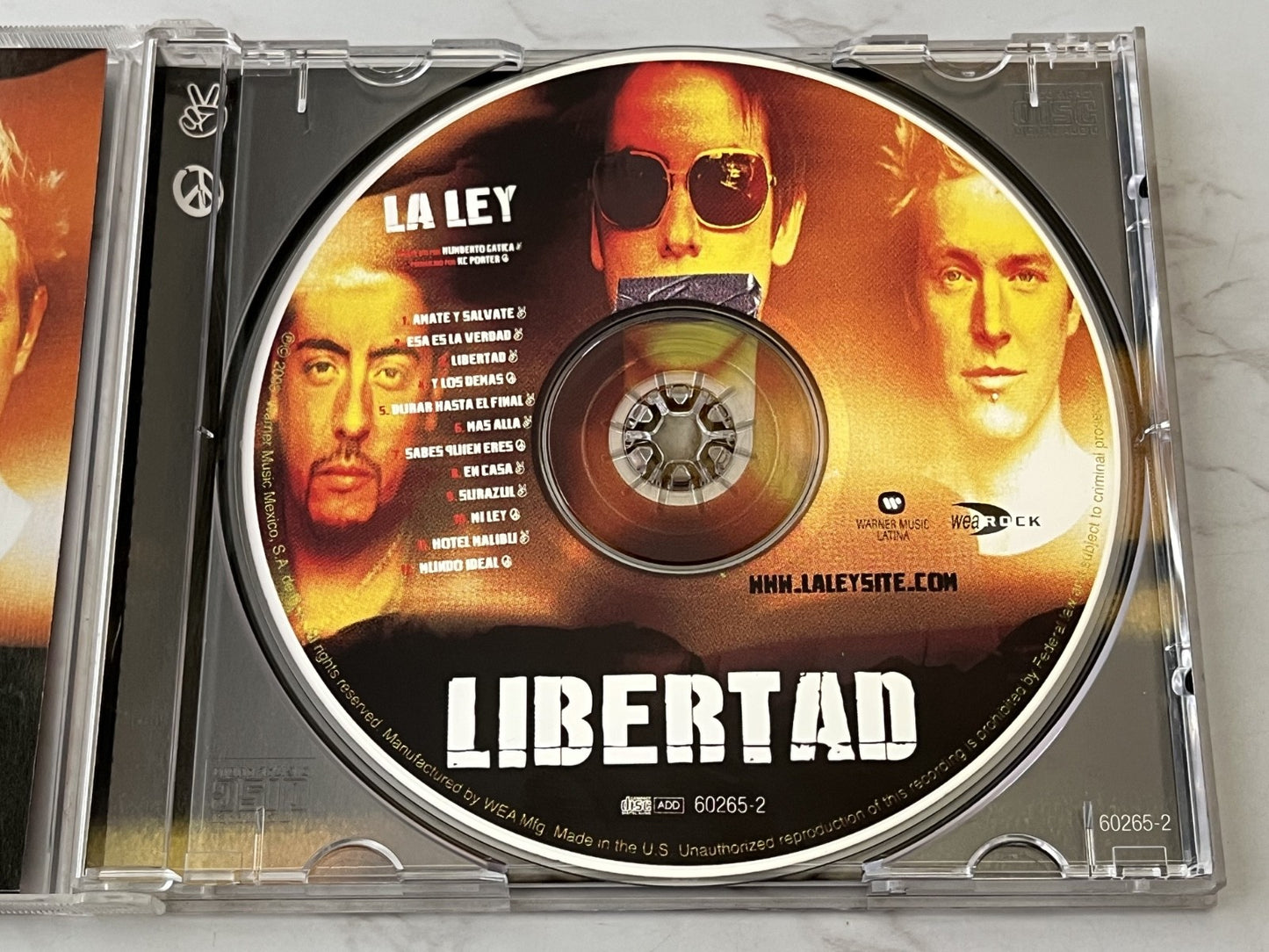 La Ley – Libertad (2003) [ORIGINAL USA PRESS]