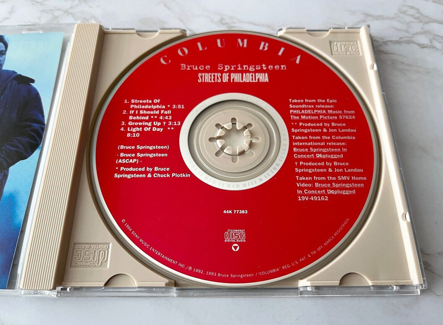 Bruce Springsteen – Streets Of Philadelphia (Maxi Single) (1994)