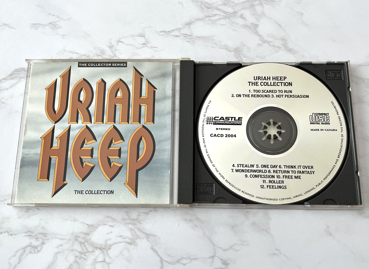 Uriah Heep – The Collection (1988) [CANADA PRESS]