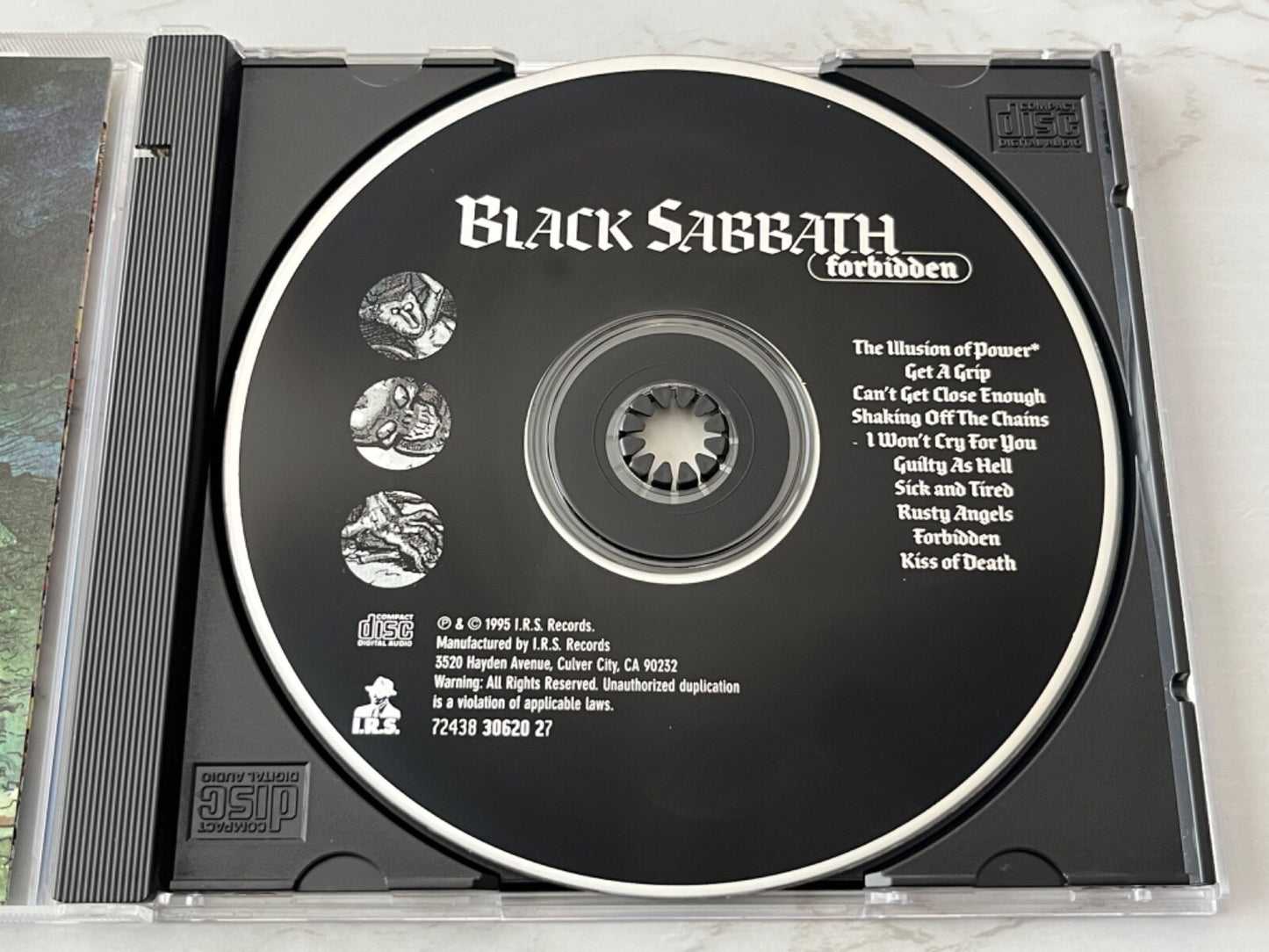 Black Sabbath – Forbidden (Promo) (1995) [ORIGINAL USA PRESS]