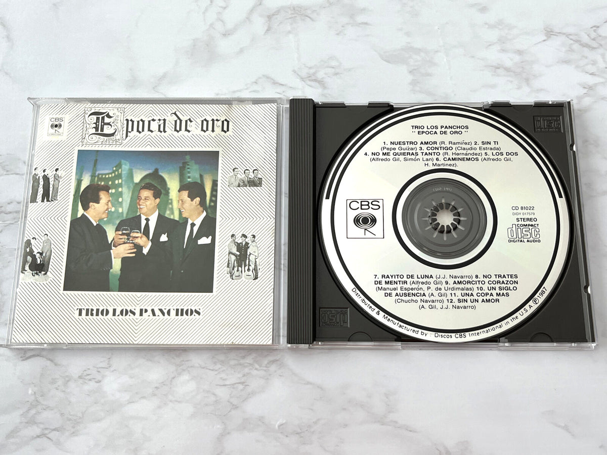 Trio Los Panchos – Epoca De Oro (1987) [ORIGINAL USA PRESS]