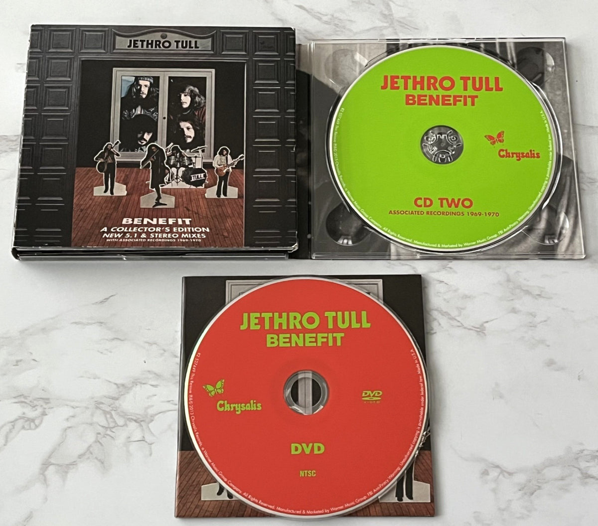Jethro Tull – Benefit (Digipak, CD/DVD) (2010) [UK PRESS]