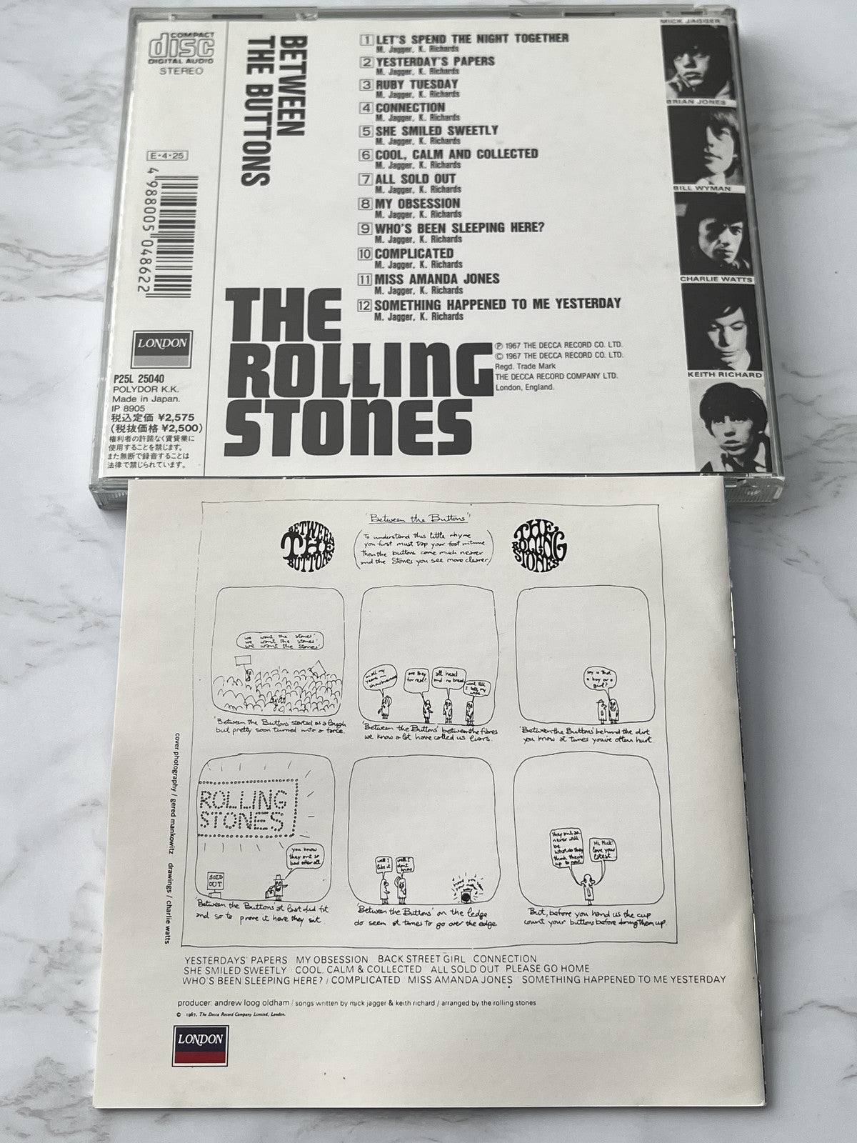 The Rolling Stones – Between The Buttons (1989) [JAPAN TARGET ERA]