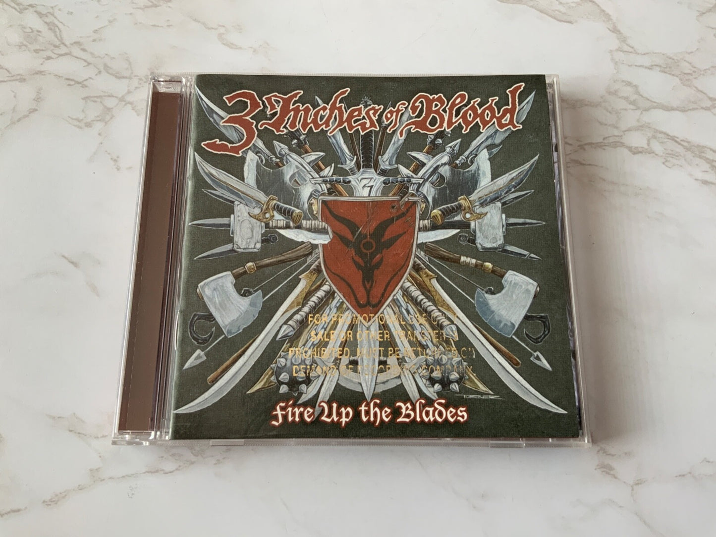 3 Inches of Blood – Fire Up The Blades (Promo)