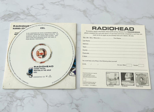 Radiohead – Karma Police (1997) [UK PRESS]