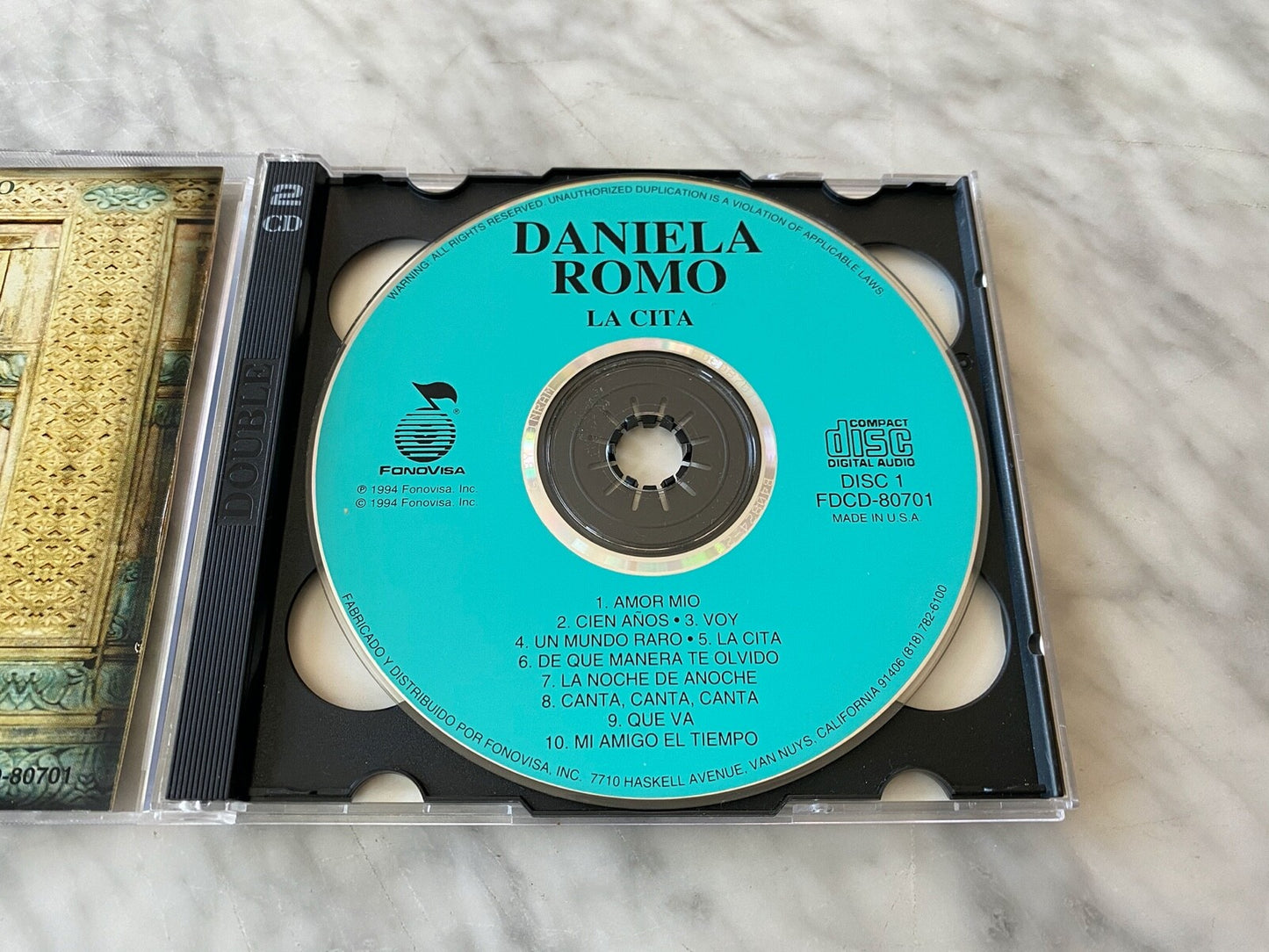 Daniela Romo – La Cita (1994) [ORIGINAL USA PRESS]