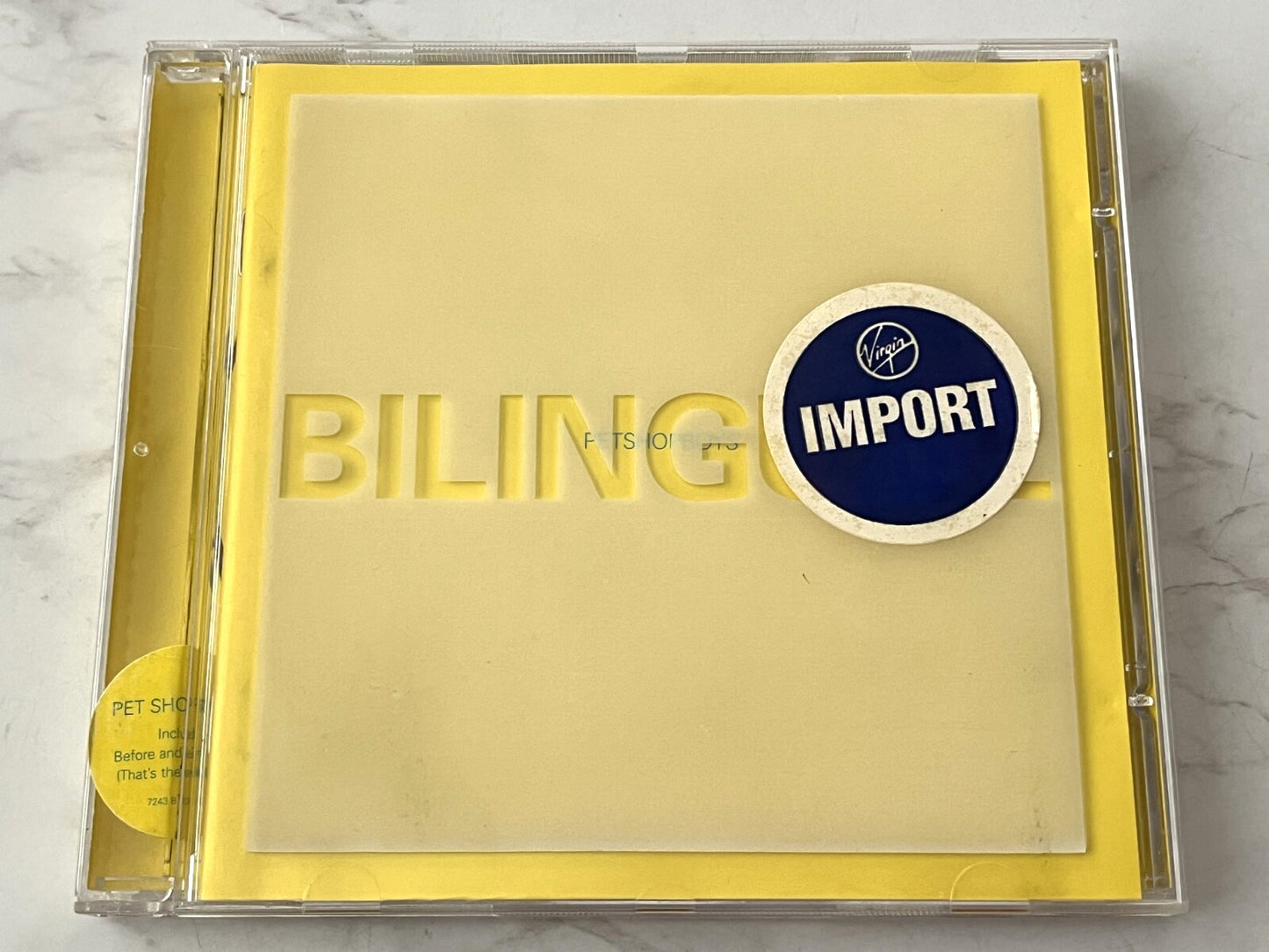 Pet Shop Boys – Bilingual (1996) [UK PRESS]
