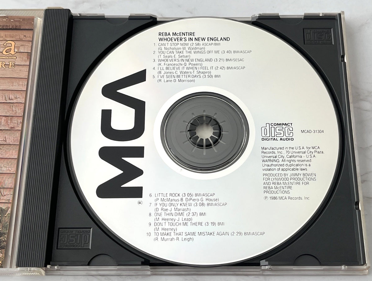 Reba McEntire – Whoever's In New England (1986) [JVC PRESS]